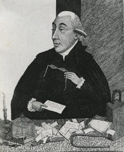 约瑟夫布莱克，1787年 作者 约翰·凯