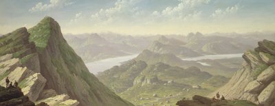 Ben Lomond的西北景色 作者 约翰·诺克斯