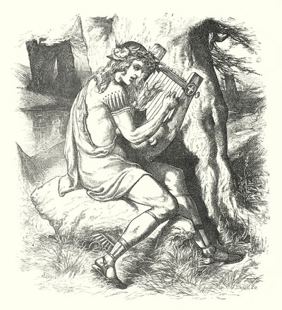 Death of Oberon (engraving) 作者 约翰·劳森