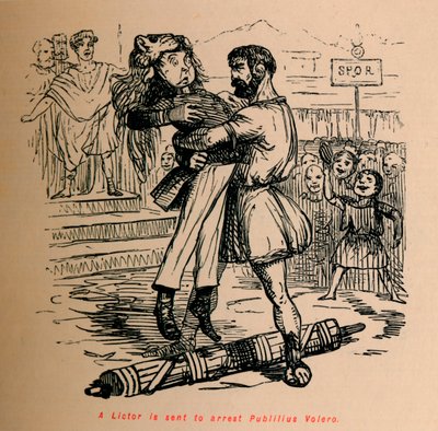 一个刀斧手发出逮捕即，他说，1852年 作者 约翰·里奇