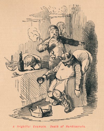 一个可怕的例子。哈迪卡努特之死，c1860，c1860 作者 约翰·里奇