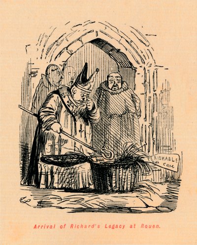 理查兹遗产（Richards Legacy）到达鲁昂（Rouen），c1860，c1860 作者 约翰·里奇
