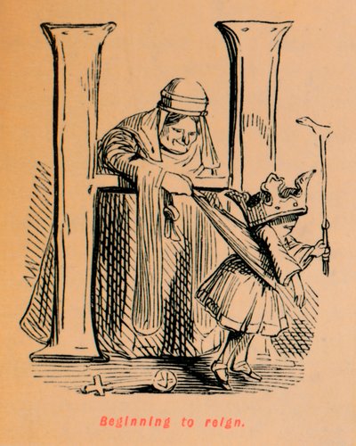 开始统治，c1860，c1860 作者 约翰·里奇