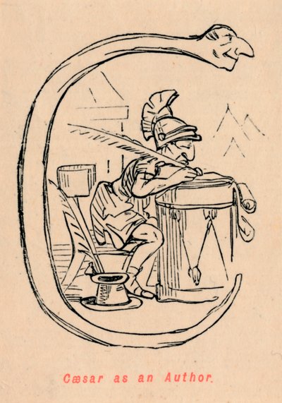 凯撒（Caesar）作为作者，1852年 作者 约翰·里奇