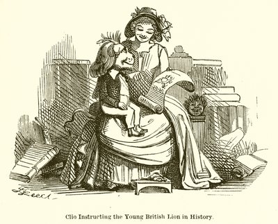 克里奥在历史上指导年轻的英国狮子 作者 John Leech