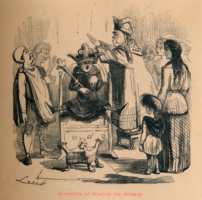 未成年人的加冕礼，c1860，c1860 作者 约翰·里奇