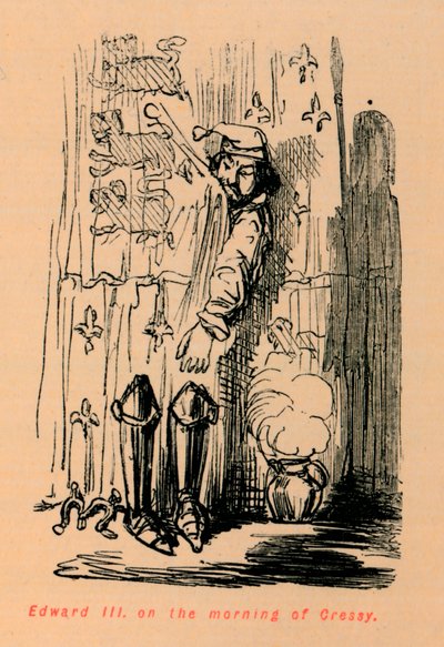 爱德华三世在Cressy，c1860，c1860的早晨 作者 约翰·里奇