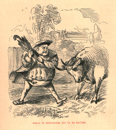 亨利决心不被欺负，1897年。 作者 约翰·里奇