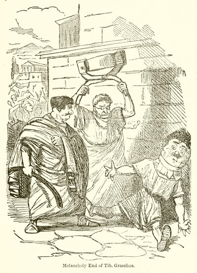 提布的忧郁结束。格拉古 作者 John Leech
