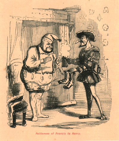 弗朗西斯对亨利的礼貌，1897年。 作者 约翰·里奇