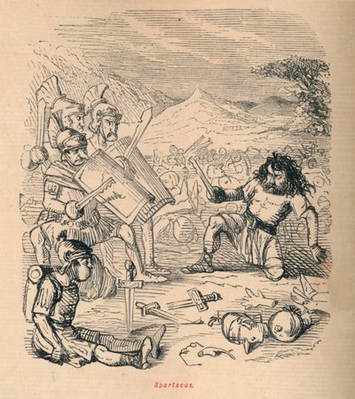 斯巴达克斯（Spartacus），1852年 作者 约翰·里奇