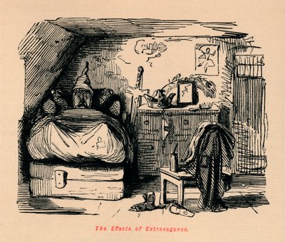 奢侈的影响c1860，c1860 作者 约翰·里奇