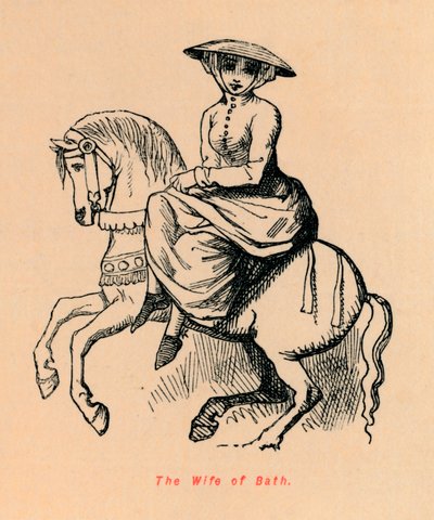 巴斯的妻子，c1860，c1860 作者 约翰·里奇