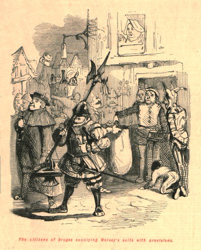 布鲁日（Bruges）市民为沃尔西斯套房提供条款，1897年。 作者 约翰·里奇