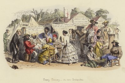 Topsy Turvey，或者我们的Antipodes 作者 John Leech