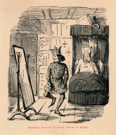 威尔士亲王亨利的卑鄙行为，c1860，c1860 作者 约翰·里奇