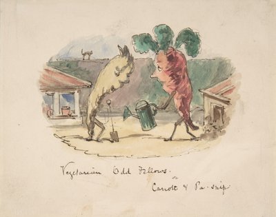 素食怪人：或者，卡洛特和帕斯尼普，1837-64。 作者 约翰·里奇