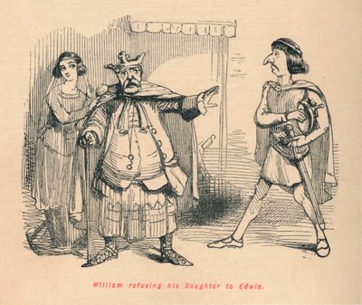 威廉拒绝他的女儿去埃德温，c1860，c1860 作者 约翰·里奇