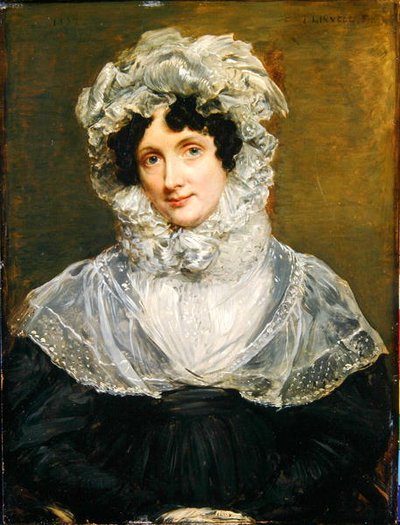 博尔丁夫人的肖像，1832年（参见238969） 作者 John Linnell