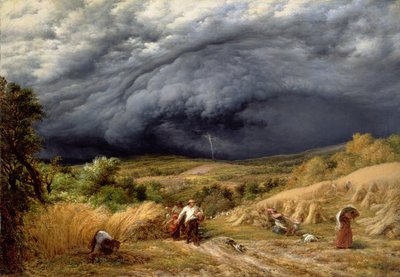 风暴在收获，1856年 作者 约翰·林内尔