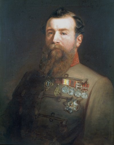 准将哈里·拉姆斯登爵士（1821-96）c.1866 作者 约翰·麦克拉伦·巴克莱