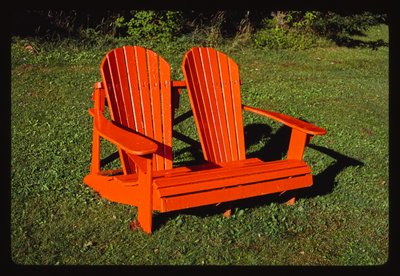 湖滨家具，斯科特家庭度假村，存款，纽约，美国 作者 约翰·马戈利斯