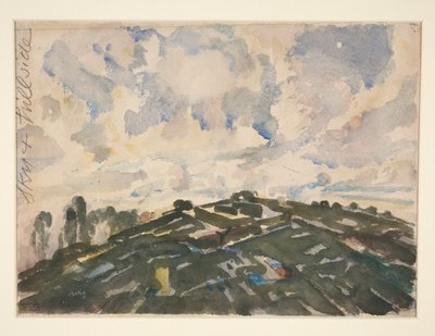 陆地与天空》，法国，1908 年；或《山丘 作者 约翰·马林