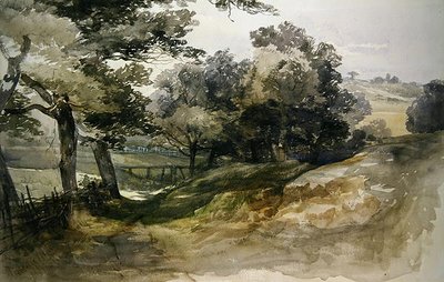 坦布里奇韦尔斯的阴凉巷 作者 约翰·米德尔顿