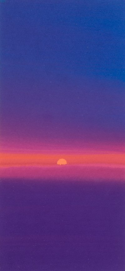 日出（水粉画） 作者 约翰·米勒
