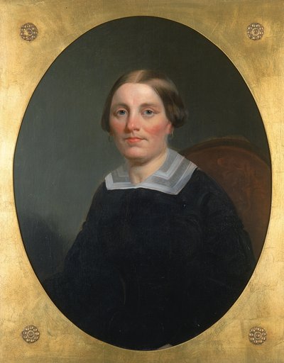 艾米琳-威尔莱，约1853年。 作者 约翰·史密斯（John Mix Stanley）