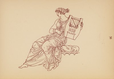 古希腊女性服饰（石版画） 作者 约翰·莫尔·史密斯