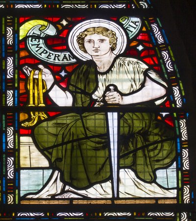 佩斯利修道院，Cottire＆Co，归功于John Moyr Smith，Temperance，1873 作者 约翰·莫尔（John Moyr）致史密斯