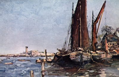 Greenhithe（彩色平版印刷） 作者 约翰·缪尔黑德