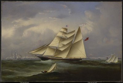 海洋新娘离开哈利法克斯港，1854年 作者 约翰·奥布莱恩