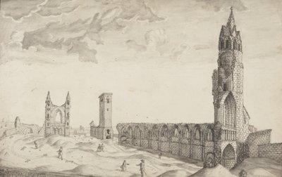 St Andrews Delineated（笔和纸上洗） 作者 约翰·奥利潘特