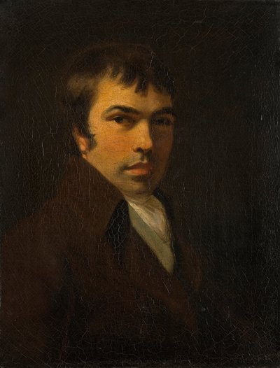 约翰克罗姆的肖像（1768-1821） 作者 John Opie