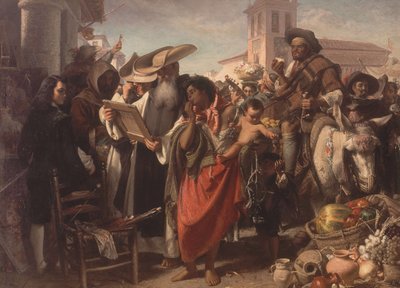 穆里略的早期职业，1865年。 作者 约翰·菲利普