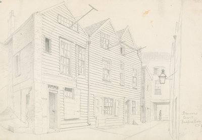 Brewer&39;s Court，Bedfordbury，St Martin&39;s Lane，London 作者 约翰·菲利普·埃姆斯利