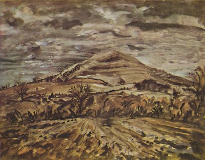 汉伯顿山，多塞特》，1946年 作者 约翰派博