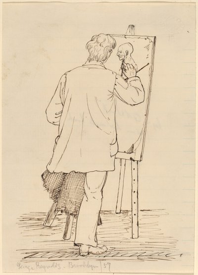 George Reynolds 作者 约翰·昆西·亚当斯·沃德