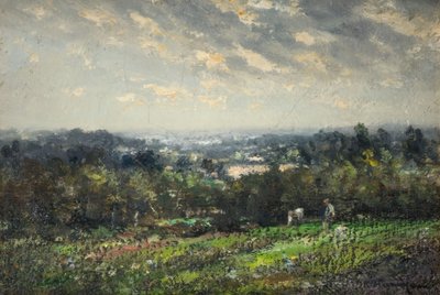 遥远的风景》，1930年。 作者 约翰·拉本·哈维