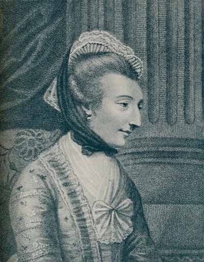 伊丽莎白·蒙塔古夫人b。 1720年，d。 1800年，1907年 作者 约翰·拉斐尔·史密斯