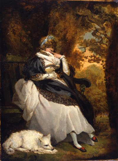 随心所欲，约 1791 年（布面油画） 作者 John Raphael Smith