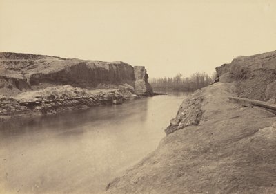 荷兰峡谷运河，詹姆斯河。，1864年3月 作者 约翰·里基