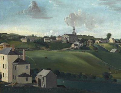 Meetinghouse Hill，马萨诸塞州罗克斯伯里，1799年 作者 约翰·里托·彭尼曼