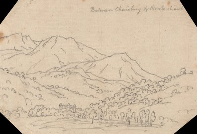 张伯伦（Chambery）和蒙梅里安（Montmélian）之间 作者 约翰·罗伯特·科森斯