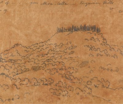 6 月 19 日，从 Euganean Hills 米拉贝拉 (Mirabella) 出发 作者 约翰·罗伯特·科森斯