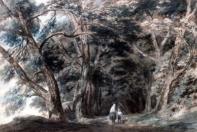 Galleria di Sopra，在意大利阿尔巴诺湖之上 作者 约翰·罗伯特·科森斯