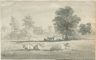阿尔德里奇（Aldridge）-牧师：钢笔和水墨画，nd [19th cent] 作者 约翰·罗伯特·弗尼霍夫