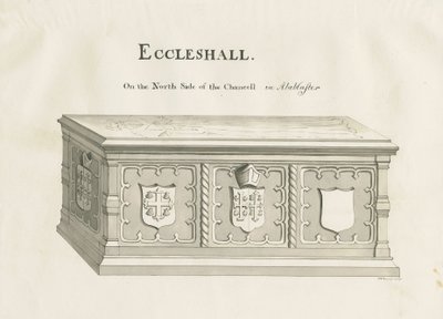 Eccleshall--桑普森主教之墓：水墨画，nd [19世纪]（图）。 作者 约翰·罗伯特·弗尼霍夫